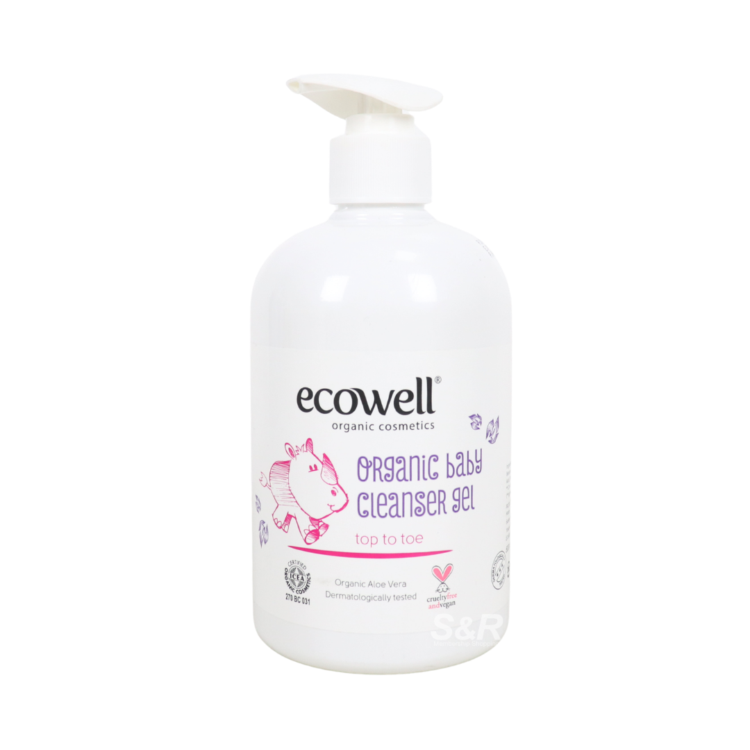 Ecowell Organic Baby Cleanser Gel 500mL